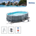 Bestway Power Steel™ pool oval grå 7250 liter 